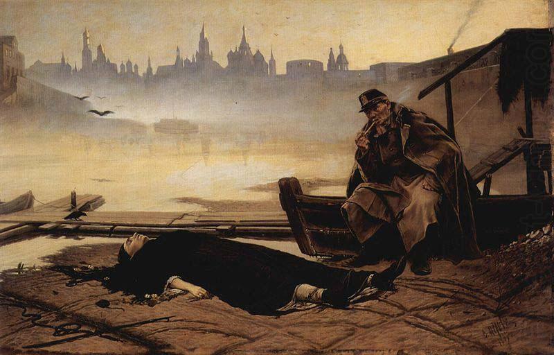 The drowned,, Vasily Perov